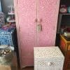 Pink Bone Almirah Cupboard (5)