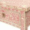 Pink Bone Inlay Console Table (3)