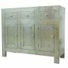 Small White Metal Sideboard 2