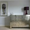 Small White Metal Sideboard (4)