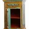 Turquoise and Yellow Painted Cupboard (3)