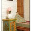 Turquoise and Yellow Painted Cupboard (6)
