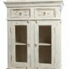 White Glass Door Cabinet (2)