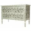 Charcoal Mother of Pearl Two Drawer Chest 2