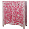 Pink Mother of Pearl Cabinet