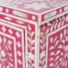 Raspberry Mother of Pearl Chest of Drawers 6