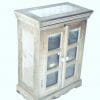 DONEWhite Metal Glass cabinet 01 (white background please)