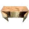 Mango and Brass console open