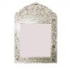 White Mother of Pearl Mahal mirror