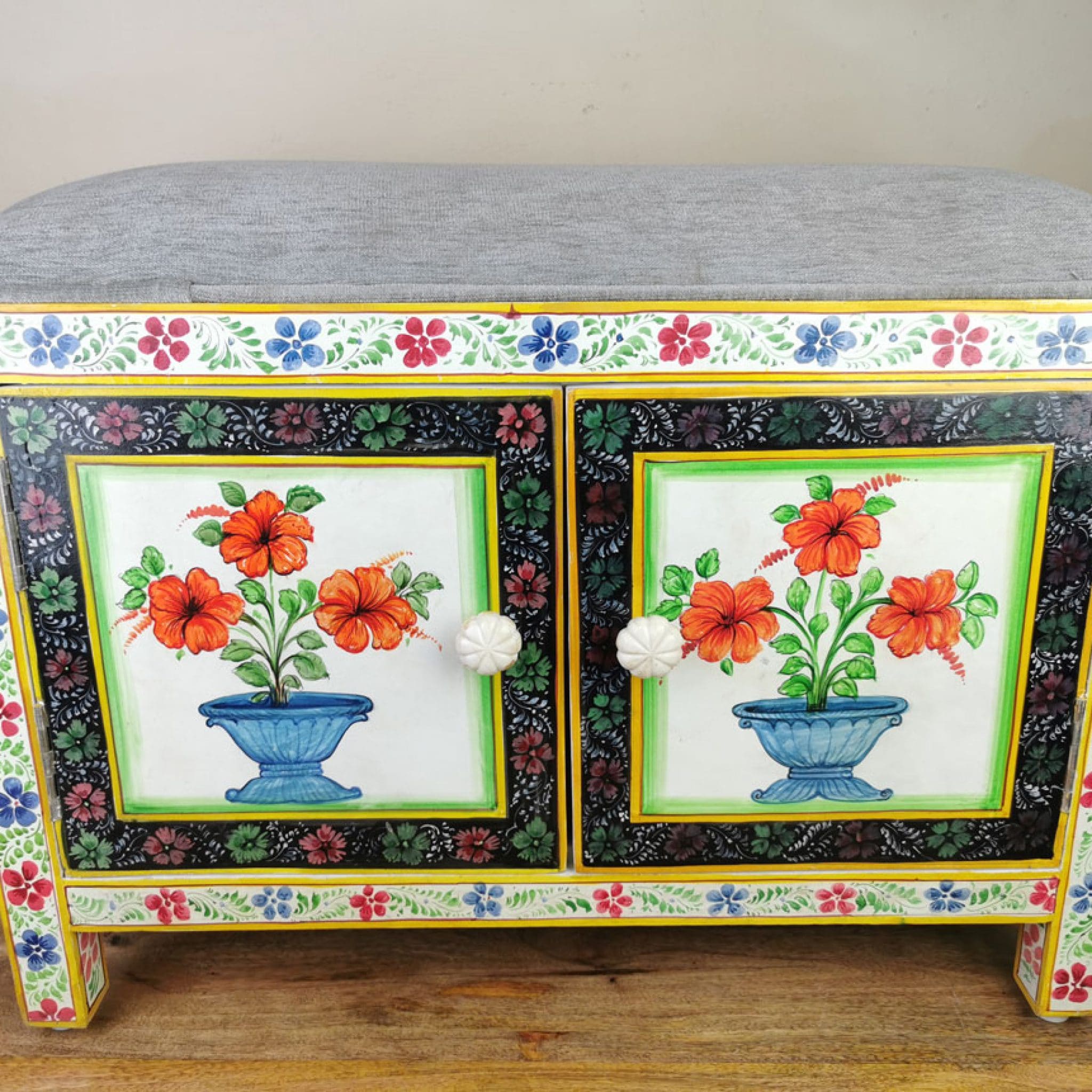 Painted Indian Furniture For Sale | Iris Furnishing Ltd